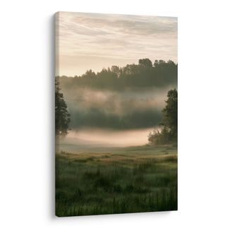 OBRAZ TICHÉ SVÍTÁNÍ V KRAJINĚ - PICTURES OF FIELDS AND MEADOWS - PICTURES