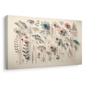 OBRAZ SUŠENÉ LUČNÍ KVĚTINY - OBRAZY KVĚTŮ - OBRAZY