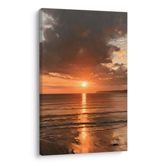 OBRAZ DRAMATICKÉ NEBE NAD POBŘEŽÍM - PICTURES OF SUNRISE AND SUNSET - PICTURES