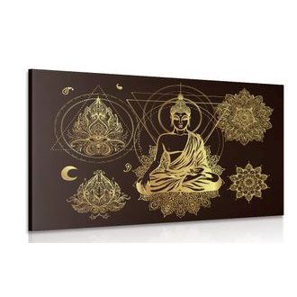 Slika zlati Buda