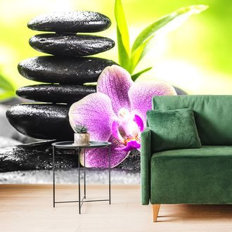 FOTOTAPET COMPOZIȚIE ZEN MEDITATIVĂ - TAPET FENG SHUI - TAPETURI