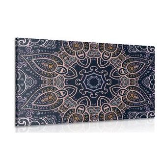 OBRAZ MANDALA S INDICKÝM MOTIVEM - OBRAZY FENG SHUI - OBRAZY