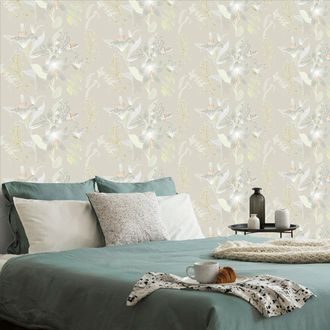 SELF ADHESIVE WALLPAPER MAGICAL LILY - SELF-ADHESIVE WALLPAPERS - WALLPAPERS