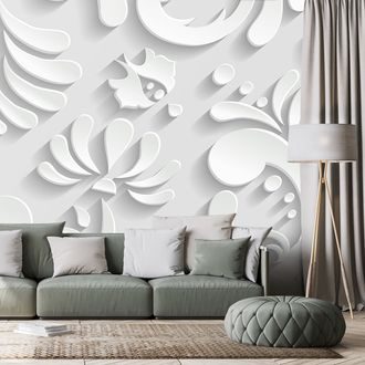 PAPIER PEINT – FLEURS DU FUTUR - PAPIER PEINT À MOTIFS - PAPIERS PEINTS PANORAMIQUES