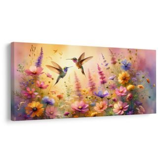 OBRAZ TANEC KOLIBŘÍKŮ - OBRAZY PTÁCI - OBRAZY
