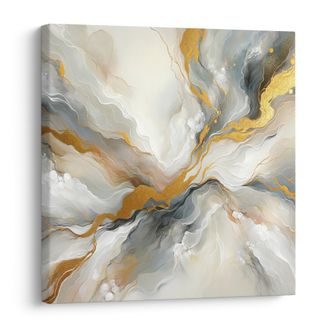 OBRAZ ZLATÁ EXPLOZE - OBRAZY ABSTRAKTNÍ TVARY - OBRAZY