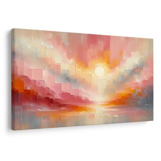 OBRAZ PASTELOVÝ VÝCHOD SLUNCE - OBRAZY PODLE MOTIVU - OBRAZY
