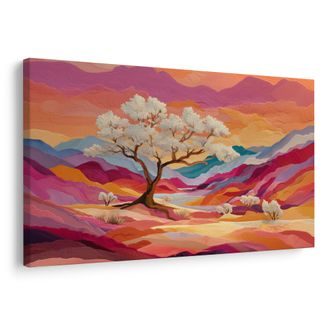 OBRAZ PODZIMNÍ KRAJINA A STROM ŽIVOTA - OBRAZY STROMY ŽIVOTA - OBRAZY