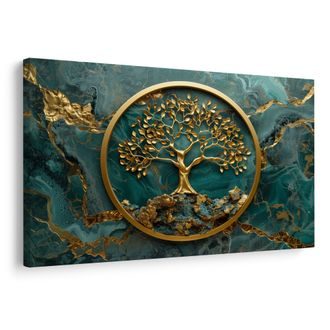 KÉP ARANY ÉLETFA MOTÍVUM - ÉLETFÁK KÉPEK - KÉPEK