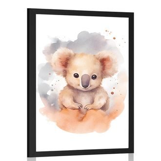 PLAKAT ROZMARZONY KOALA - WYMARZONE ZWIERZĘTA - PLAKATY