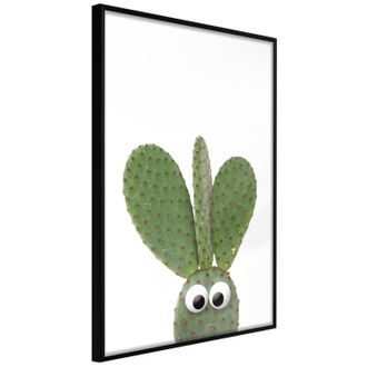 Poster Fröhlicher Kaktus