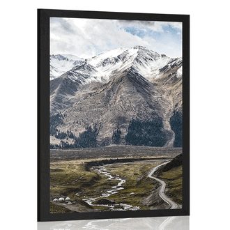 POSTER BEAUTIFUL MOUNTAIN PANORAMA - NATURE - POSTERS