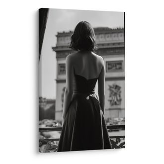 OBRAZ ELEGANCE V ČERNOBÍLÉM SVĚTLE - OBRAZY ŽENY - OBRAZY