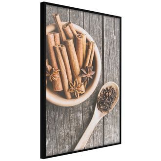 Plakát skořice - Kitchen Essentials