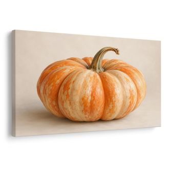 OBRAZ KRÉMOVĚ ORANŽOVÁ DÝNĚ ZBLÍZKA - HALLOWEENSKÉ A HOROROVÉ OBRAZY - OBRAZY