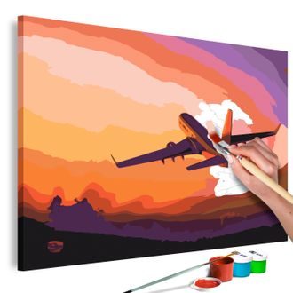 Slika za samostalno slikanje - Plane in the Sky