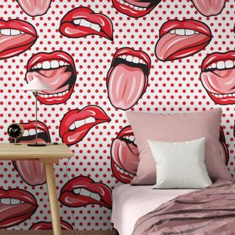 SAMOLEPÍCÍ TAPETA V POP ART STYLU - SAMOLEPÍCÍ TAPETY - TAPETY