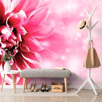 SELF ADHESIVE WALLPAPER PINK FLOWER - SELF-ADHESIVE WALLPAPERS - WALLPAPERS