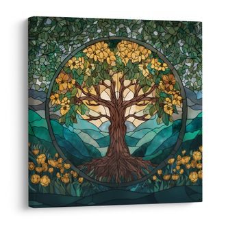 OBRAZ MAGICKÝ STROM ŽIVOTA - OBRAZY STROMY ŽIVOTA - OBRAZY