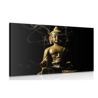 CANVAS PRINT BUDDHA STATUE - PICTURES FENG SHUI - PICTURES