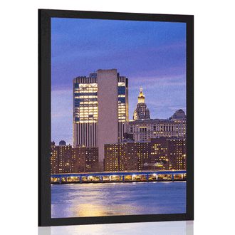 PLAKAT NOCNY BROOKLIN - MIASTA - PLAKATY