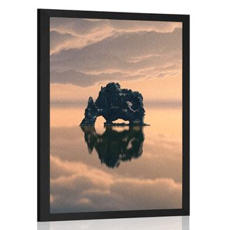 POSTER ROCK UNDER THE CLOUDS - NATURE - POSTERS