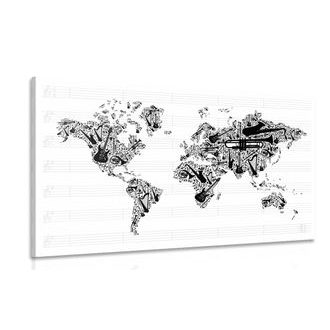 ΕΙΚΌΝΑ ΜΟΥΣΙΚΌΣ ΧΆΡΤΗΣ ΤΟΥ ΚΌΣΜΟΥ ΣΕ ΑΝΤΊΣΤΡΟΦΗ ΜΟΡΦΉ - ΠΊΝΑΚΕΣ ΧΆΡΤΗ - ΠΊΝΑΚΕΣ