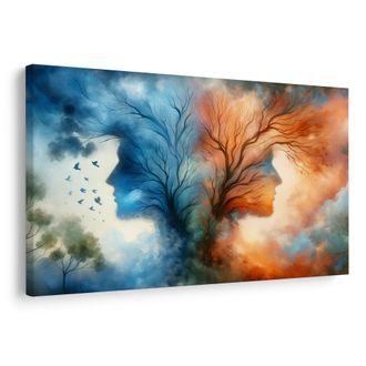 OBRAZ SOUZNĚNÍ DVOU ŽIVLŮ - OBRAZY STROMY ŽIVOTA - OBRAZY