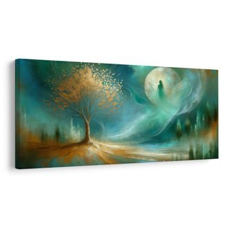 OBRAZ KOUZELNÝ STROM ŽIVOTA V NOCI - OBRAZY STROMY ŽIVOTA - PICTURES