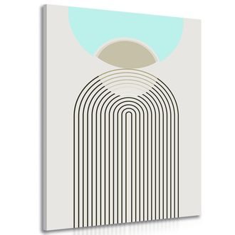 OBRAZ DUHA BUDOUCNOSTI MID-CENTURY - ABSTRAKTNÍ OBRAZY - OBRAZY