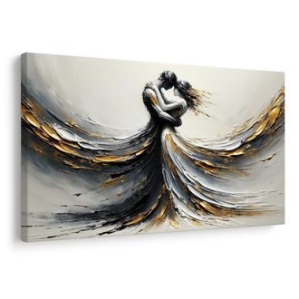 TABLOU CUPLU IUBITOR ÎN MIȘCARE - TABLOURI DRAGOSTE - TABLOURI