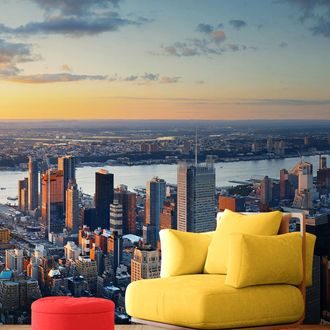 SELF ADHESIVE WALL MURAL NEW YORK CITYSCAPE - SELF-ADHESIVE WALLPAPERS - WALLPAPERS