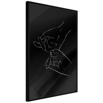 Poster - Joined Hands (Black)