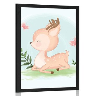 POSTER CUTE DEER - ANIMALS - POSTERS