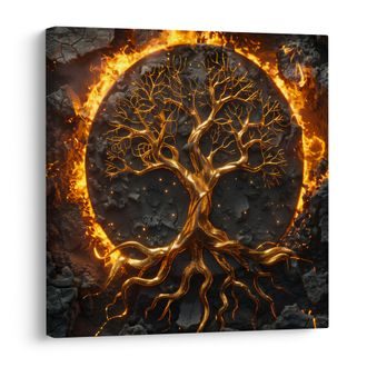 KÉP ARANY ÉLETFA KÖVÖN - ÉLETFÁK KÉPEK - KÉPEK