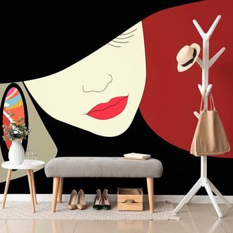 TAPETA NÓBL DÁMA V KLOBÚKU (2) - 🔥 ΣΥΝΟΛΙΚΉ ΠΏΛΗΣΗ🔥