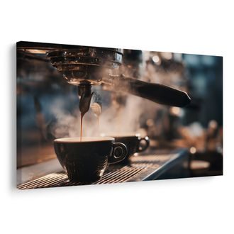 OBRAZ KÁVA V RANNÍM SVĚTLE - OBRAZY JÍDLA A NÁPOJE - OBRAZY