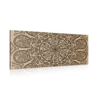 OBRAZ MANDALA S ABSTRAKTNÍM PŘÍRODNÍM VZOREM - OBRAZY FENG SHUI - OBRAZY