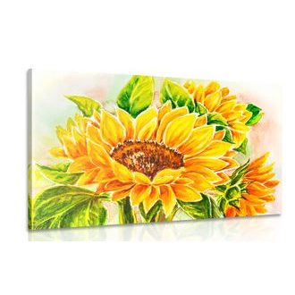 Wandbild Schöne Sonnenblume