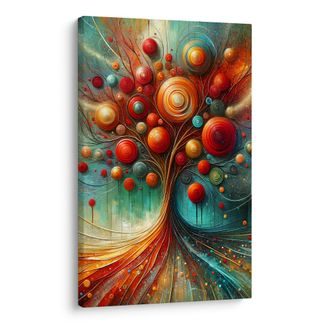 OBRAZ KOŘENY A KORUNA V POHYBU - OBRAZY STROMY ŽIVOTA - OBRAZY