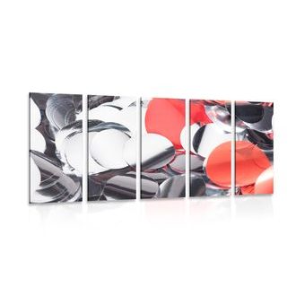 5-DÍLNÝ OBRAZ VESELÉ KONFETY - OBRAZY ZÁTIŠÍ - OBRAZY