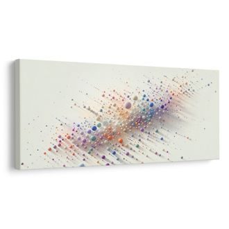 WANDBILD EXPLOSION BUNTER BLASEN AUF DER LEINWAND - WANDBILDER ABSTRAKTE FORMEN - BILDER