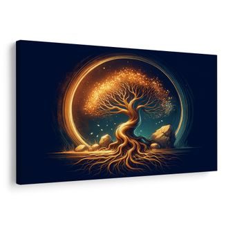 OBRAZ STROM ŽIVOTA V ZÁŘI - OBRAZY STROMY ŽIVOTA - OBRAZY