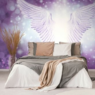 WALLPAPER WINGS WITH ABSTRACT ELEMENTS - WALLPAPERS ANGELS - WALLPAPERS