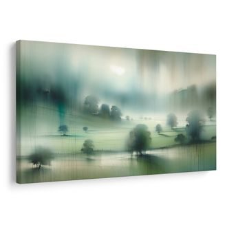 OBRAZ MLHAVÉ PLÁNĚ - OBRAZY VÝCHOD A ZÁPAD SLUNCE - OBRAZY