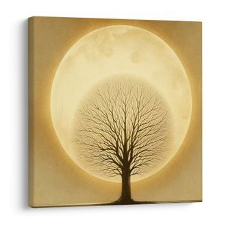 OBRAZ SILUETA STROMU ŽIVOTA - OBRAZY STROMY ŽIVOTA - OBRAZY
