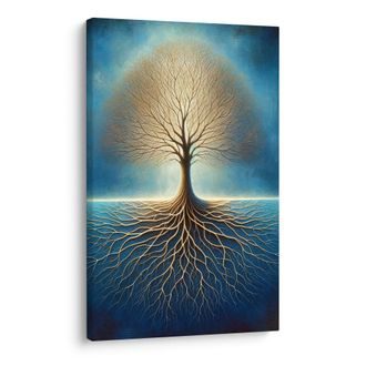 OBRAZ OSAMĚLÝ STROM ŽIVOTA - OBRAZY STROMY ŽIVOTA - OBRAZY