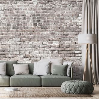 WALL MURAL HARMONY OF A BRICK - WALLPAPERS WITH IMITATION OF BRICK, STONE AND CONCRETE - WALLPAPERS