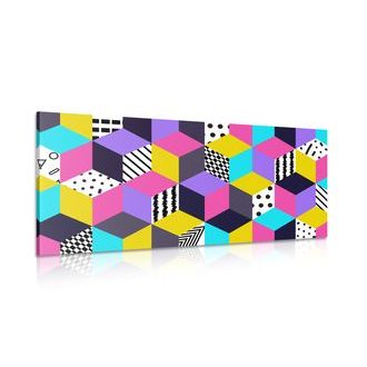 OBRAZ BAREVNÝ VZOR - POP ART OBRAZY - OBRAZY