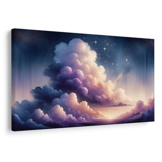 OBRAZ SNOVÉ MRAKY - OBRAZY VÝCHOD A ZÁPAD SLUNCE - OBRAZY